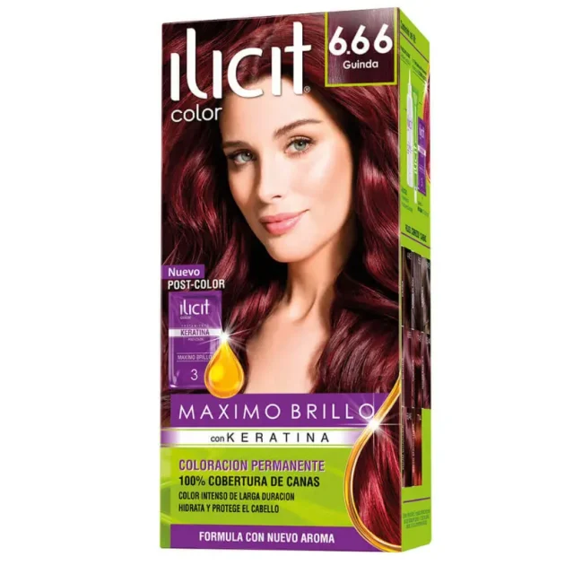 TINTURA ILICIT 6.66 GUINDA X1
