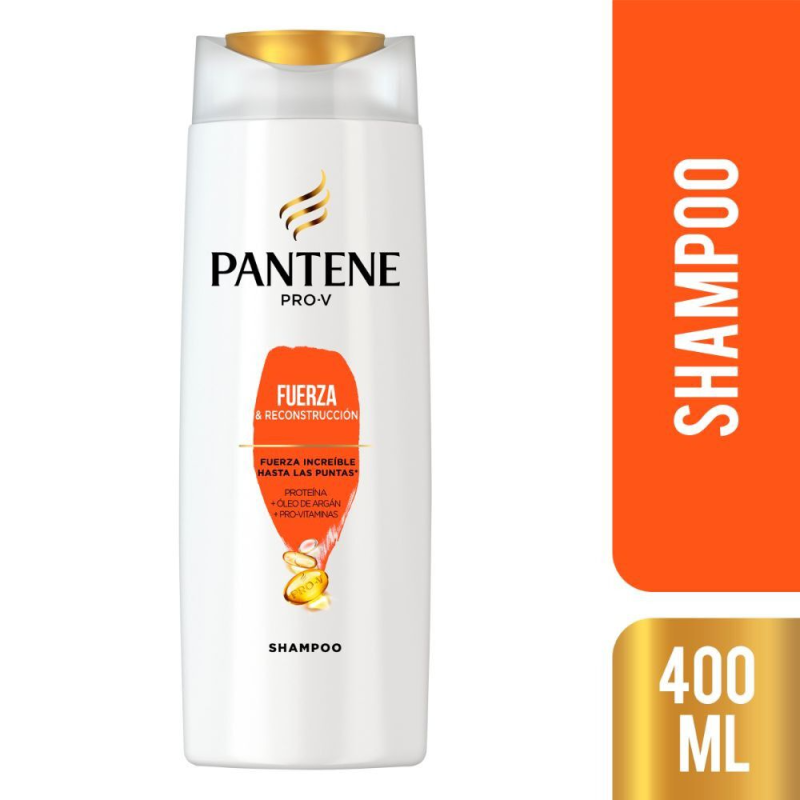 SHAM PANTENE FUERZA RECONS 400ML X1