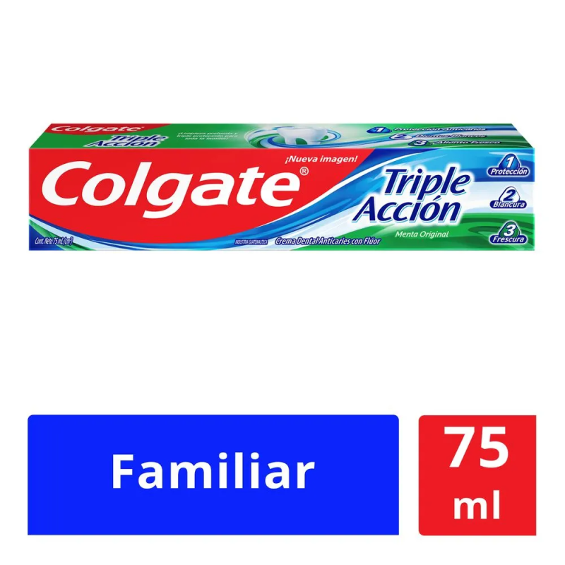 COLGATE TRIPLE ACCION 75ML X1