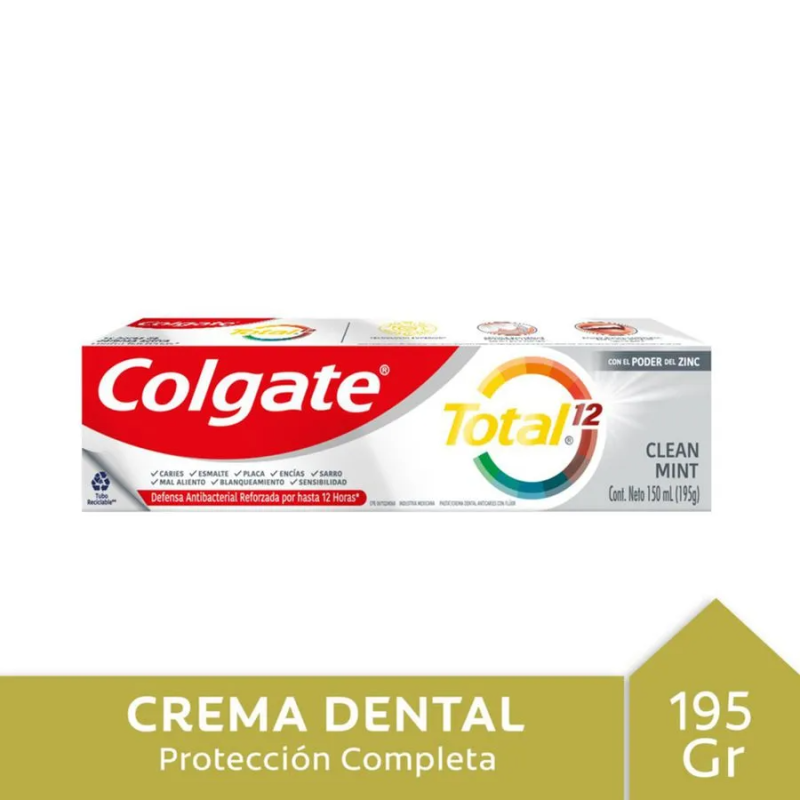 COLGATE TOTAL 12 195GR X1