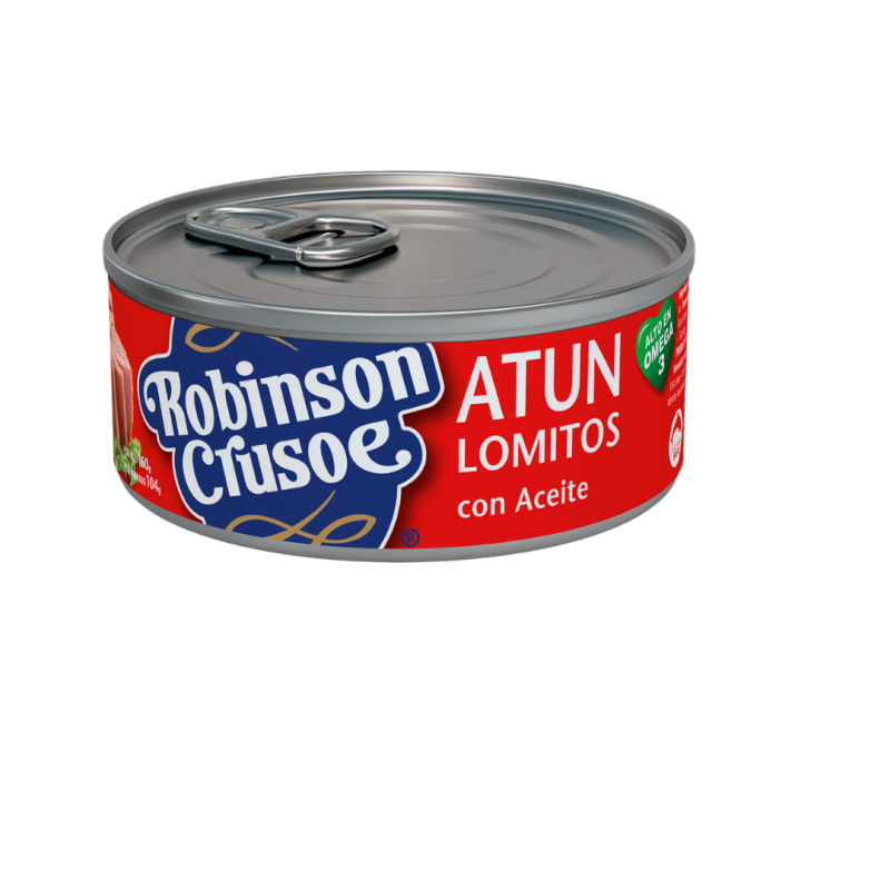 ATUN LOMO ROB.CRUSOE ACEITE X48