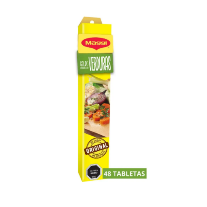 CALDO MAGGI VERDURAS X48