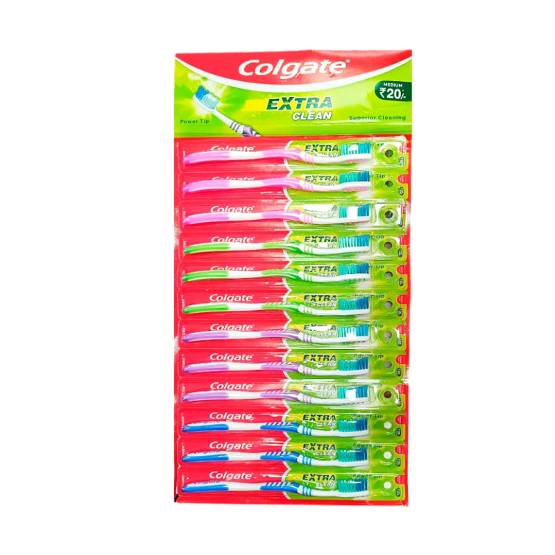 CEPILLO COLGATE EXTRA CLEAN X12
