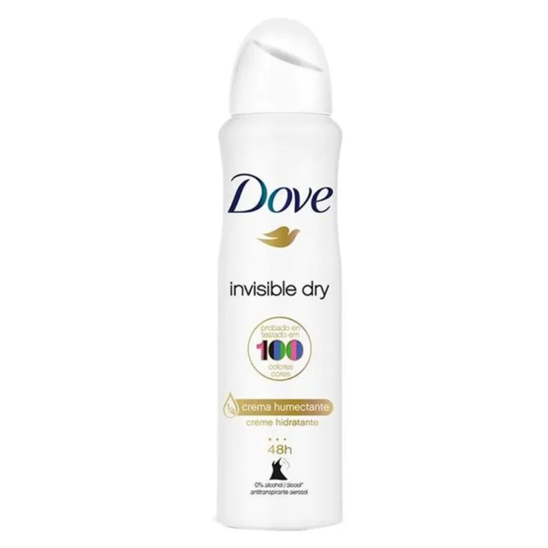 DEO DOVE SPRAY MUJER INV DRY 150ML X1