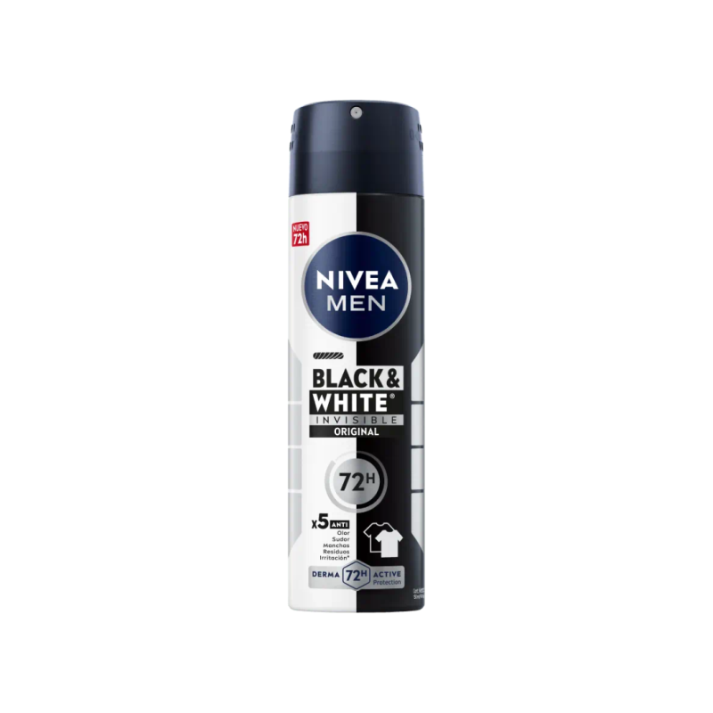 DEO NIVEA SPRAY MEN B&W INV ORIG X1