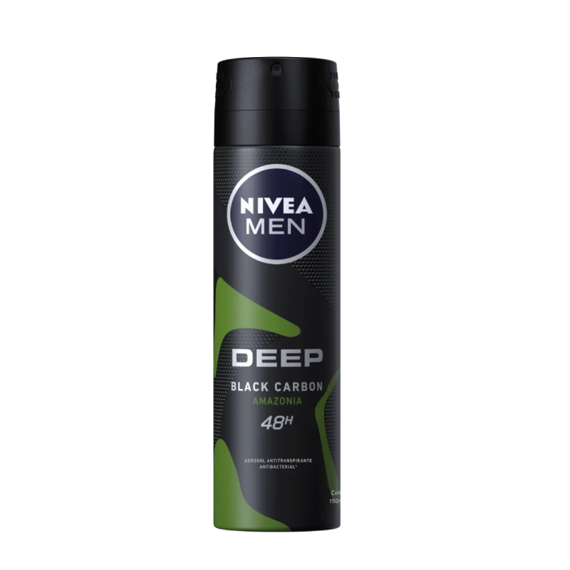 DEO NIVEA SPRAY MEN DEEP DARKWOOD 150ML X1