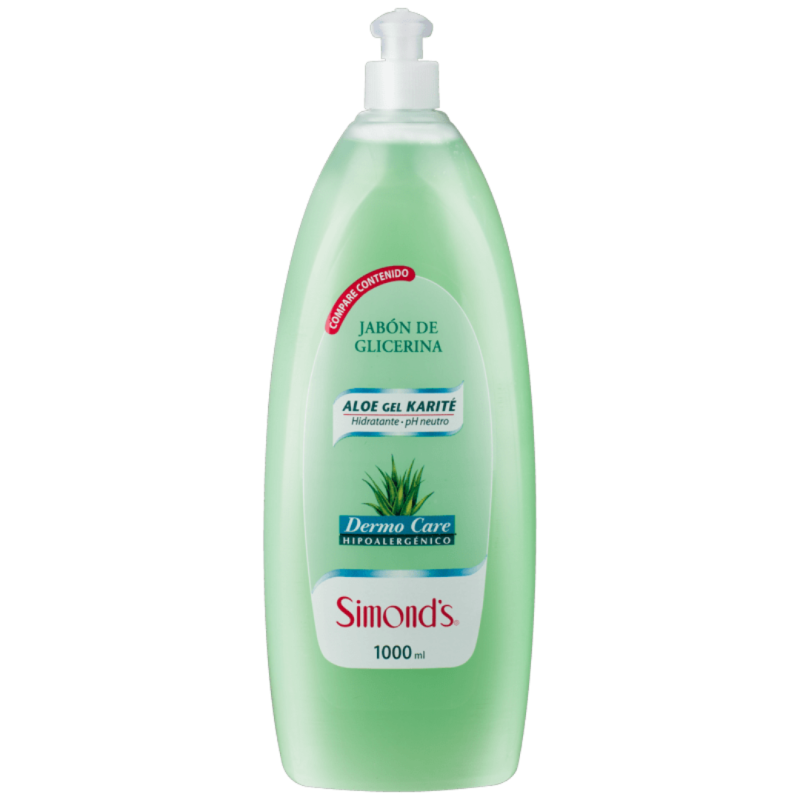 JABON SIMONDS DERMO ALOE VERA 1LTX1