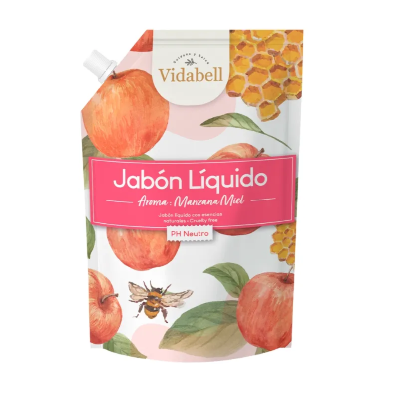 JABON VIDABELL MANZ Y MIEL DP 750ML X12