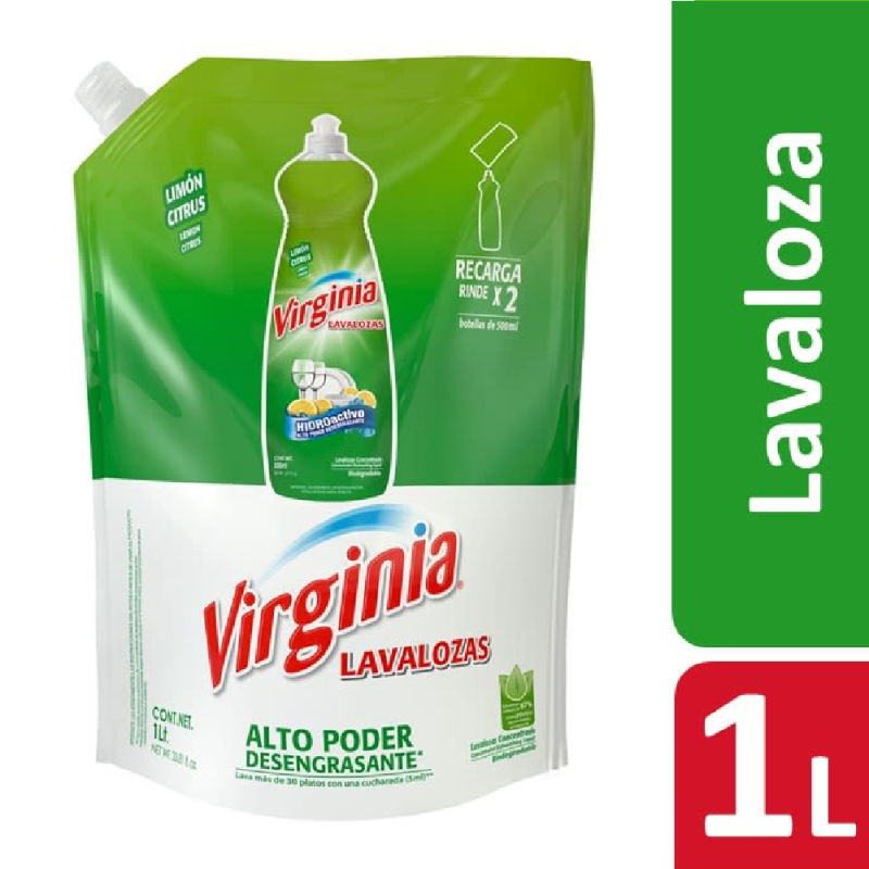 LAVALOZA VIRGINIA DOYPACK CITRUS 1LT.