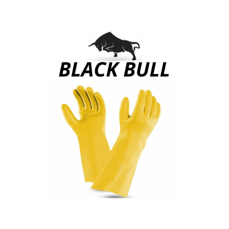 GUANTE AMARILLO BLACKBULL T7 S  X12
