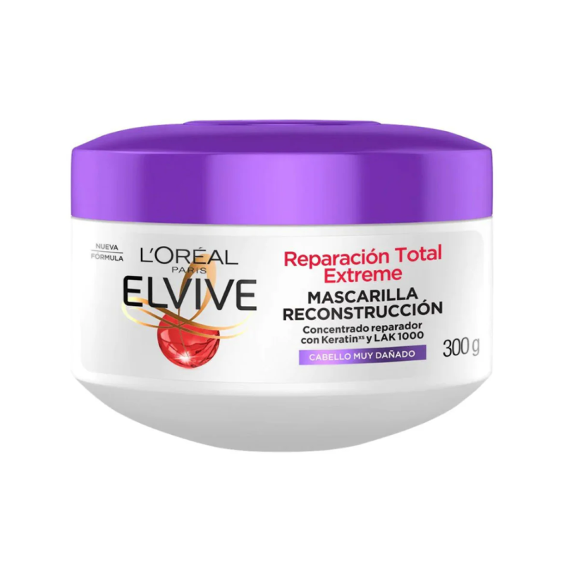 MASCA ELVIVE REPAR TOTAL+EXT 300GR X1