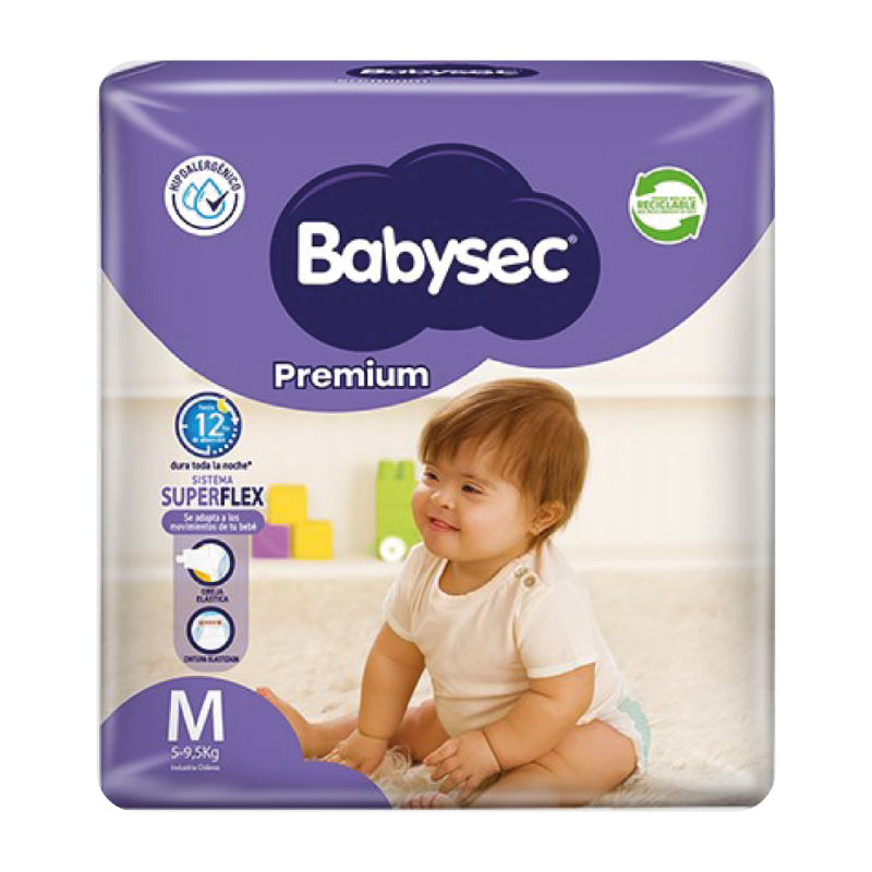 PAÑAL BABYSEC PREMIUN MX20  X8
