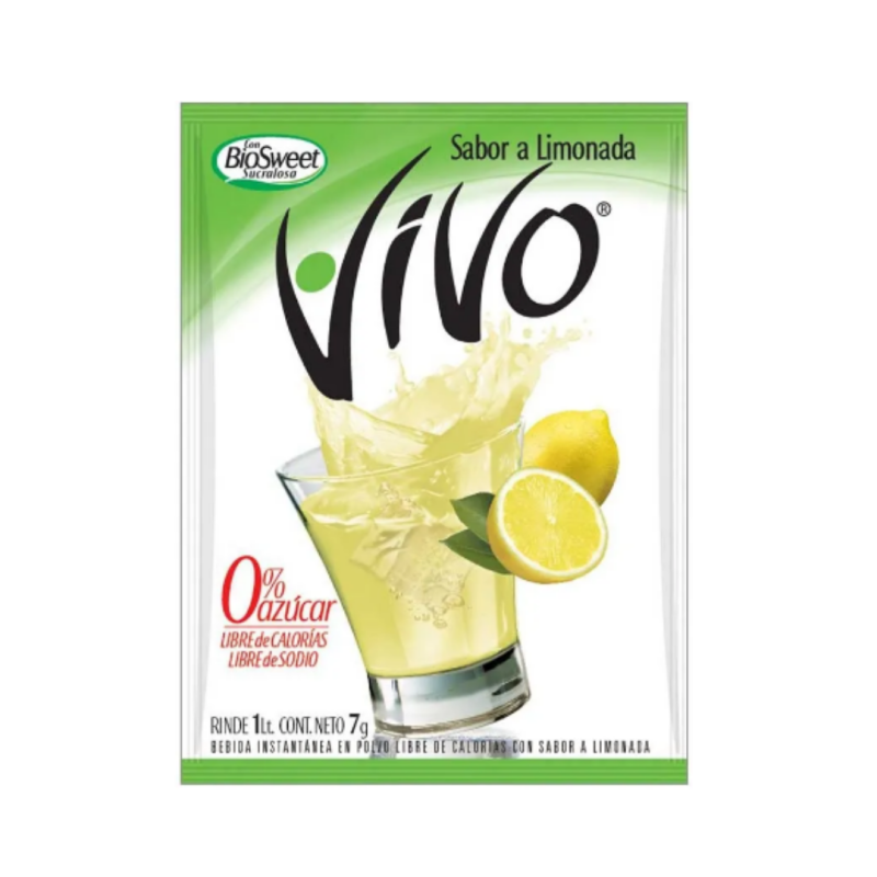 VIVO POLVO LIMONADA X80