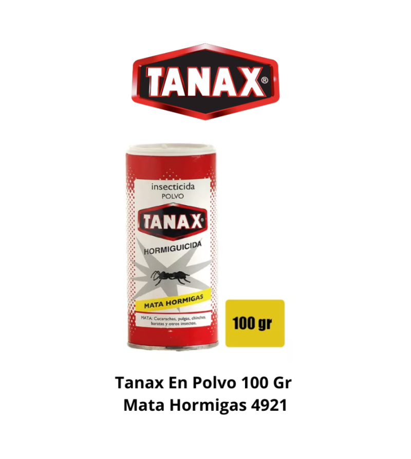 TANAX INSECTICIDA TARRO 100GRX10
