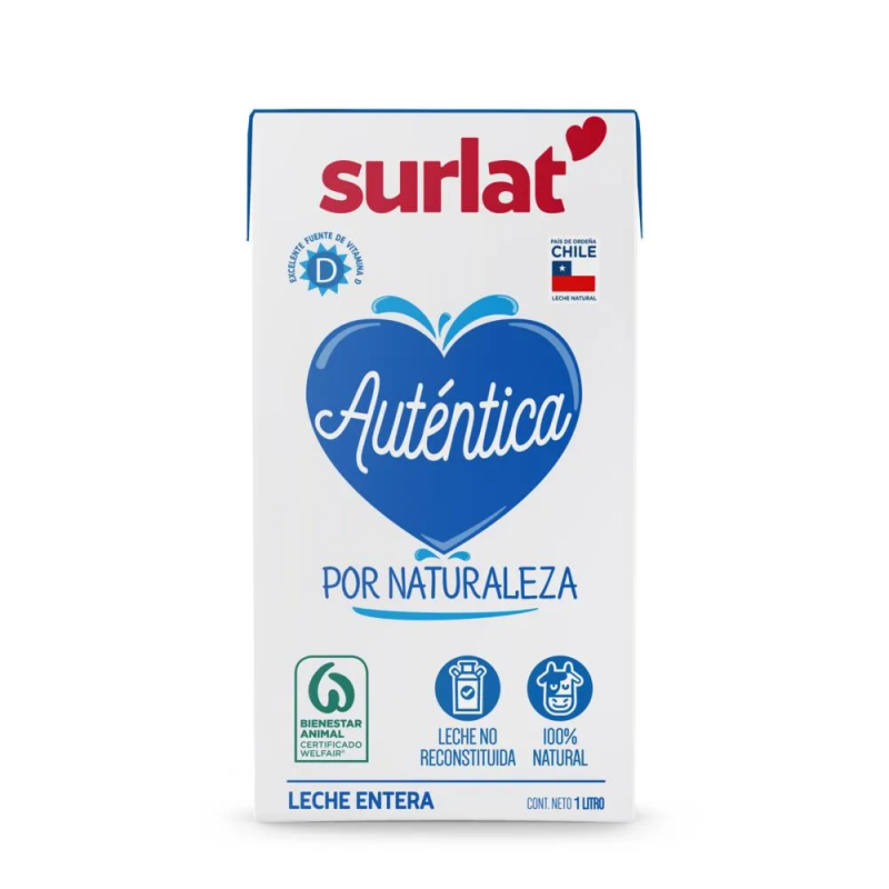 LECHE ENTERA SURLAT 1LX12