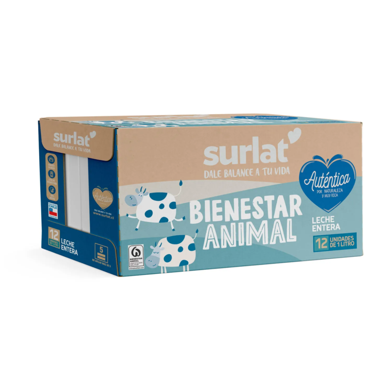 LECHE ENTERA SURLAT 1LX12 - Imagen 2