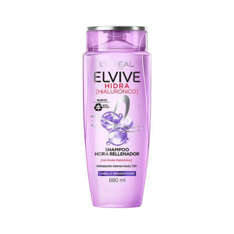 SHAM ELVIVE HIDRA HIALURONICO 680ML X1GRANDE