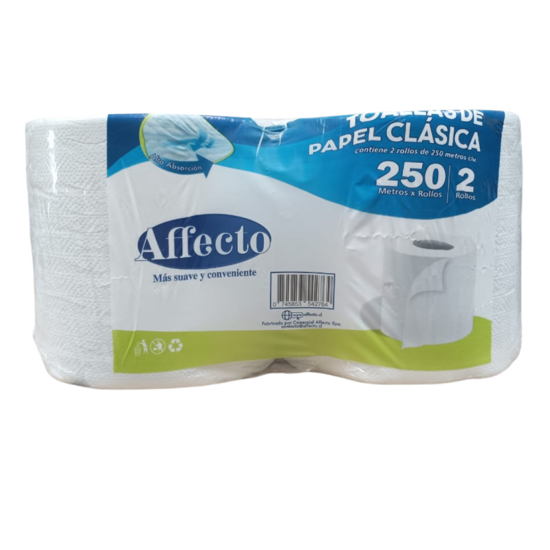 TOALLA AFFECTO 250MTX2