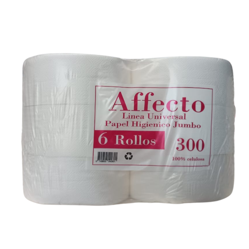 HIGIENICO AFFECTO 300MTX6
