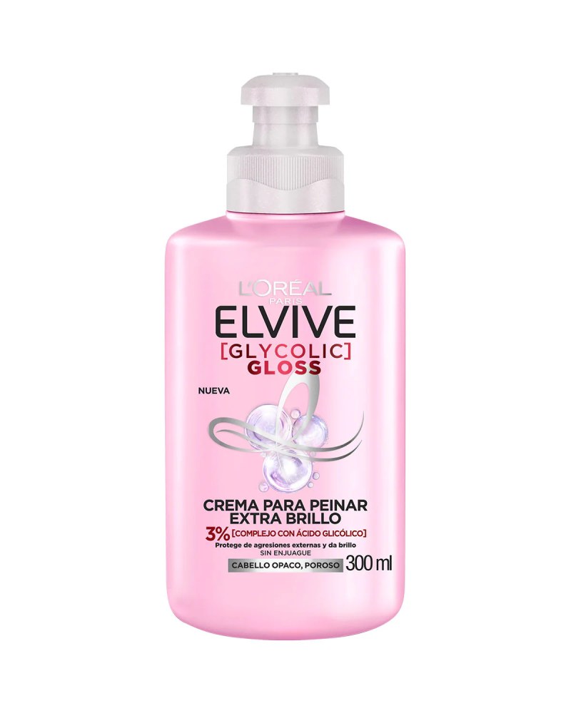 CREMA P.P ELVIVE GLYCOLIC GLOSS 300MLX1 - Imagen 2