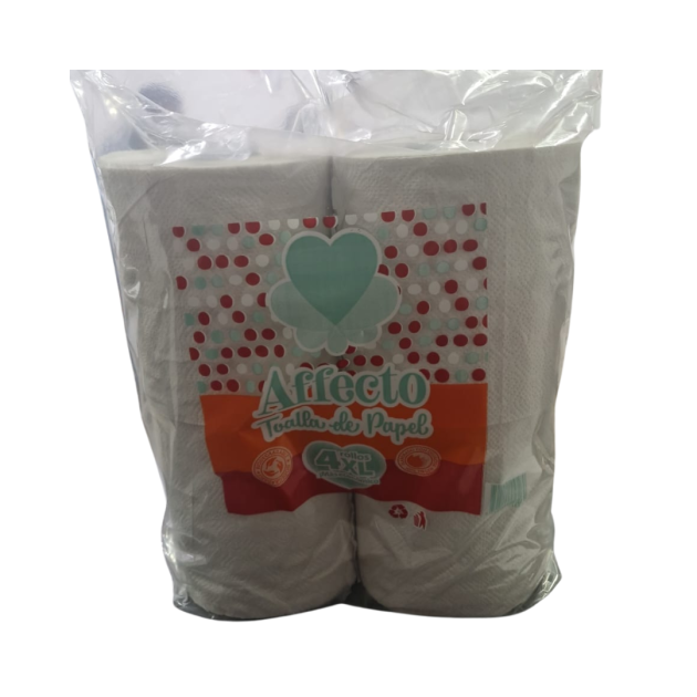TOALLA AFFECTO X4 UNID