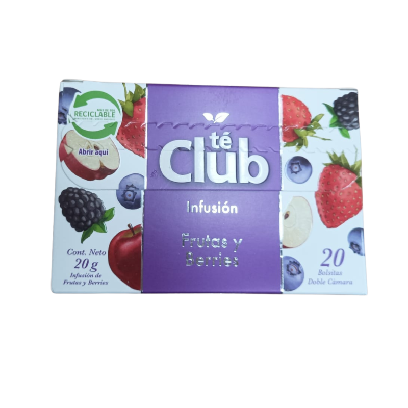 TE CLUB FRUTA BERRIES 50X20UND - Imagen 2