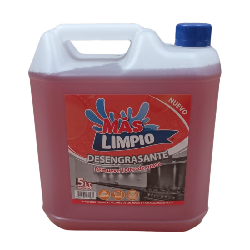 MAS LIMPIO DESENGRASANTE 5LT