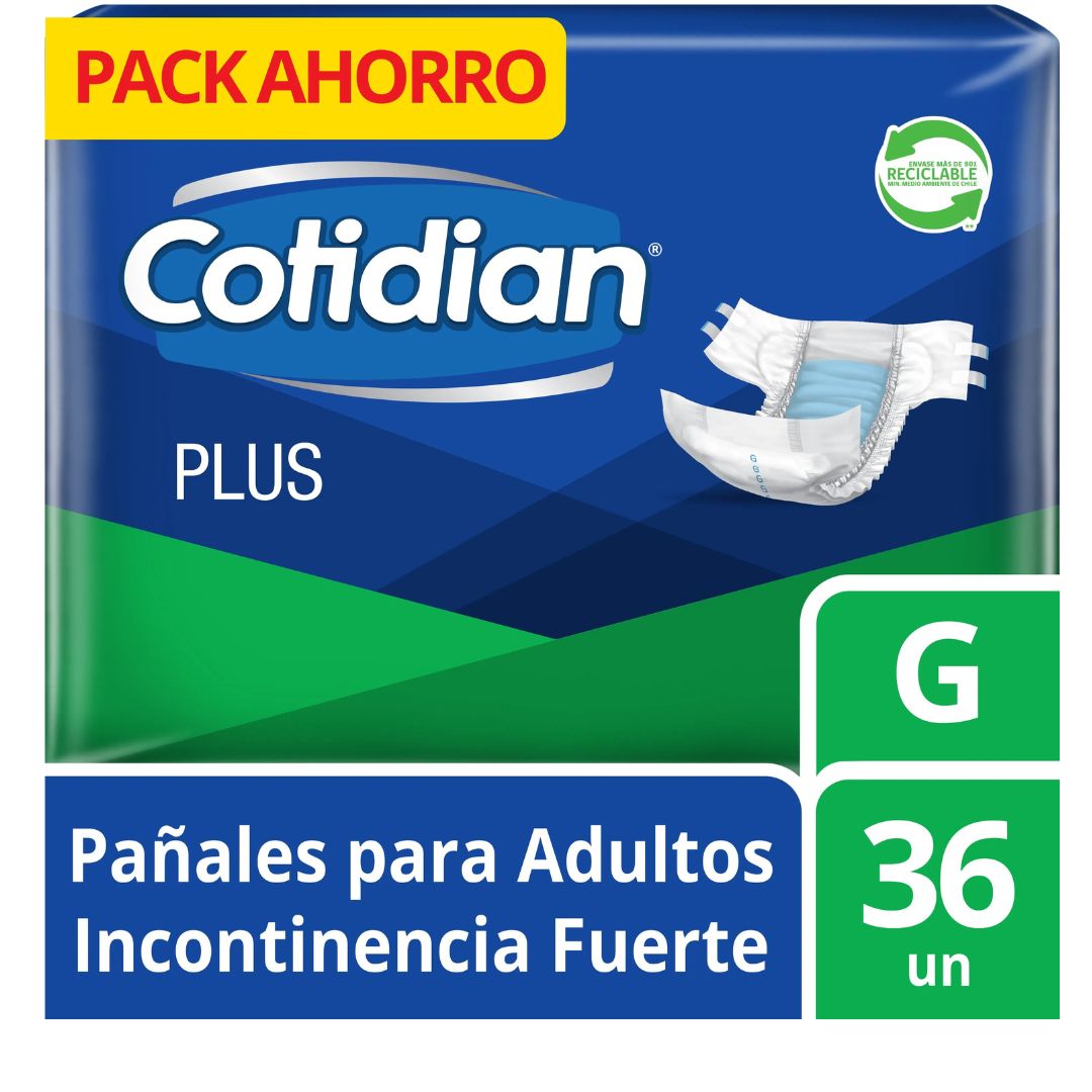 PAÑAL COTIDIAN PLUS GX36X2 - Imagen 2