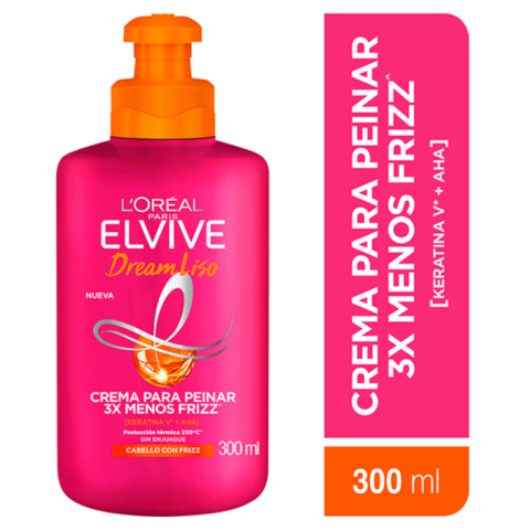 CREMA PEINAR ELVIVE DREAM LISO 300ML