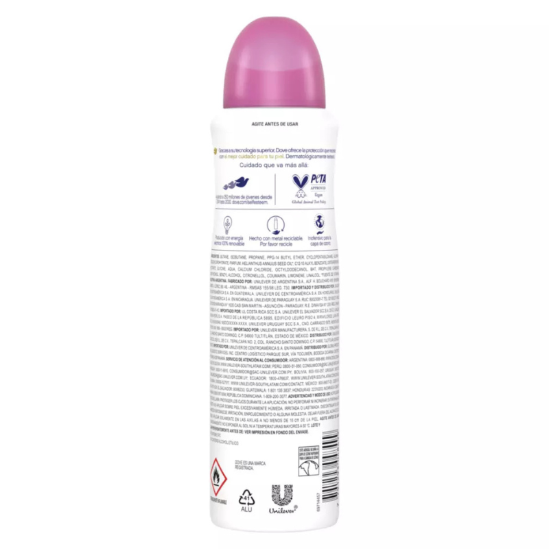 Desodorante Dove Spray Granada 150 ml