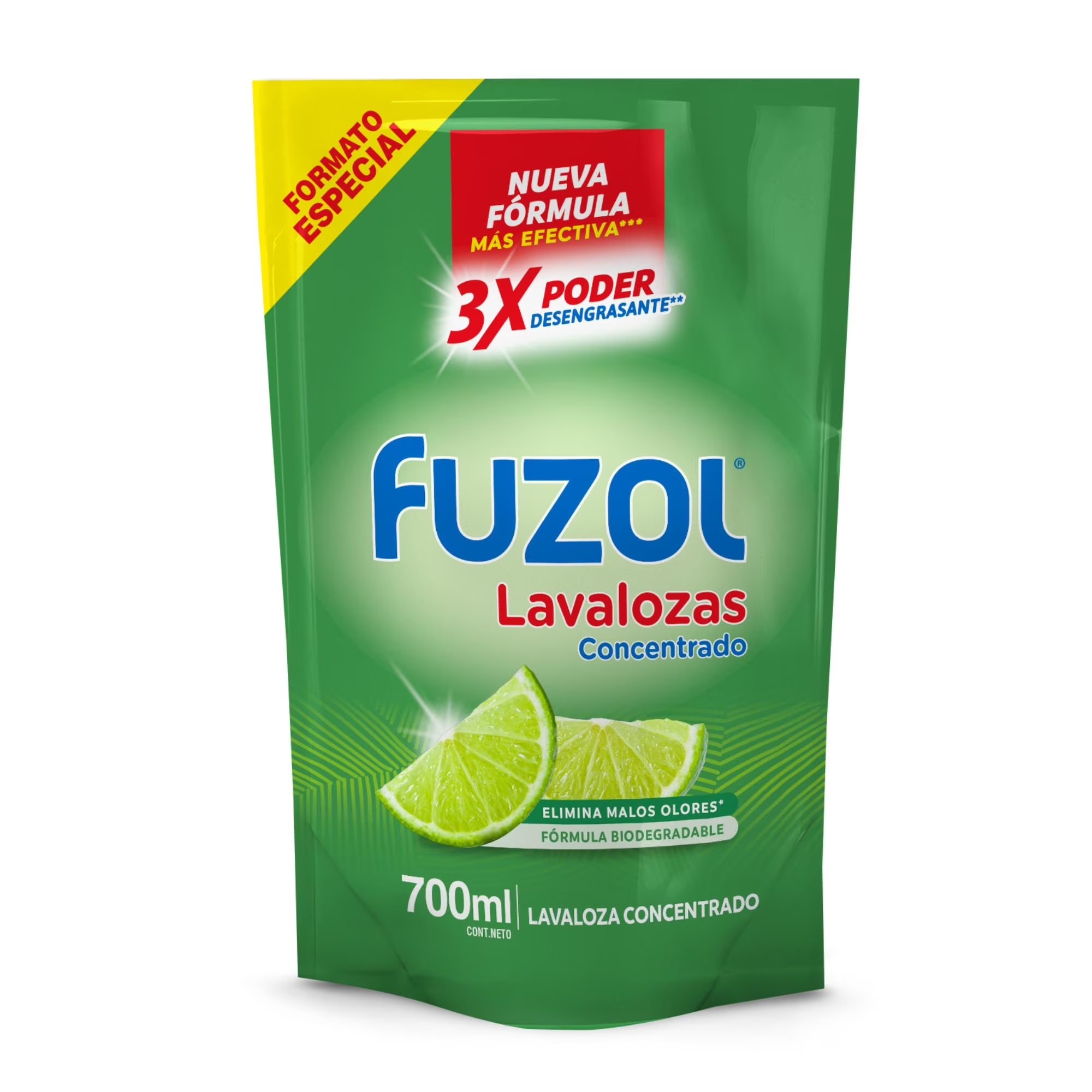 Lavaloza Fuzol Limón Doypack 750ml caja 12 unidades